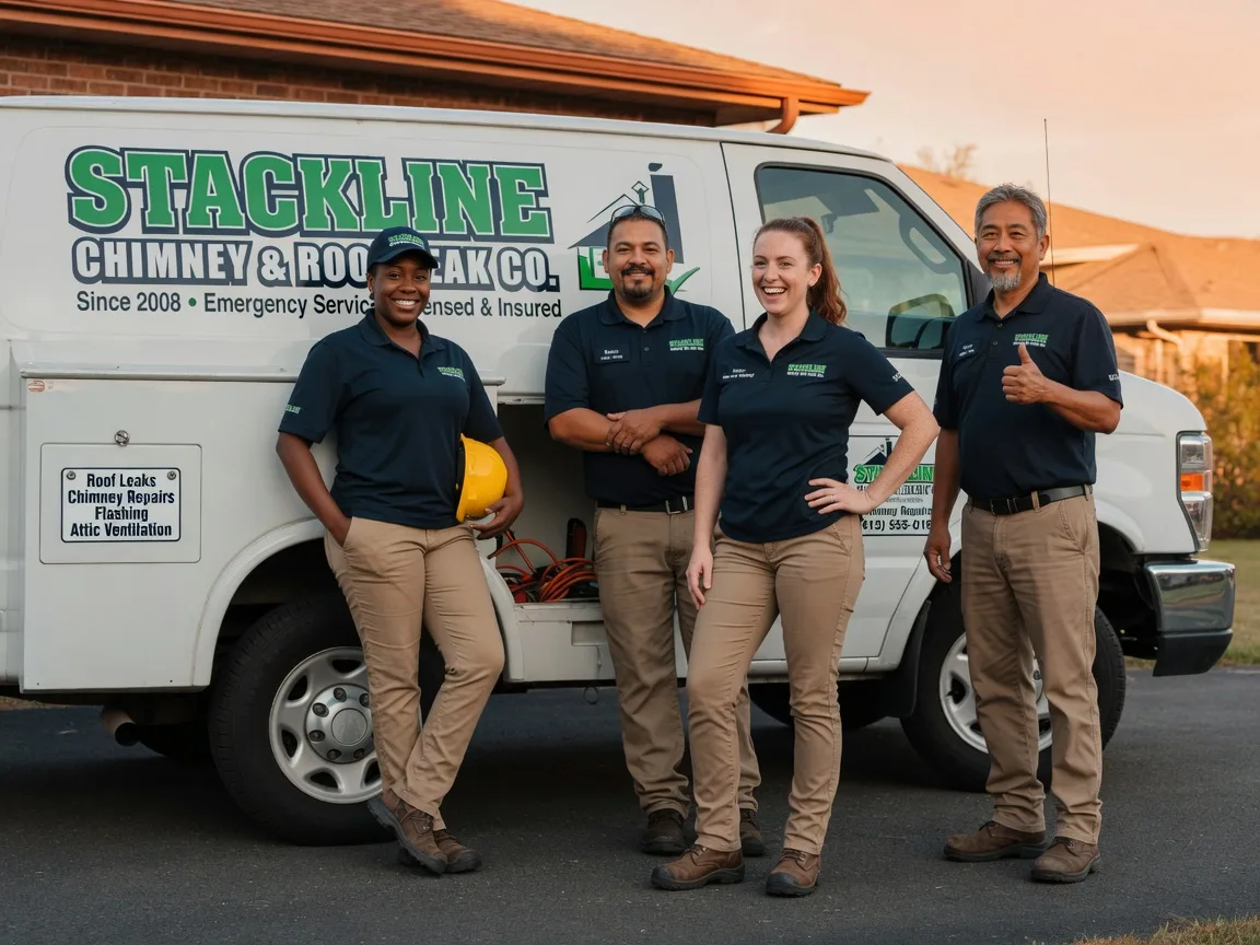 Chimney flashing repair company in Annona, TX